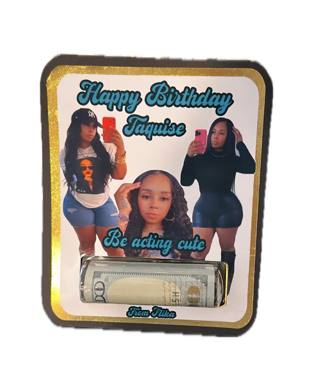 MONEY CARD (UNFILLED)