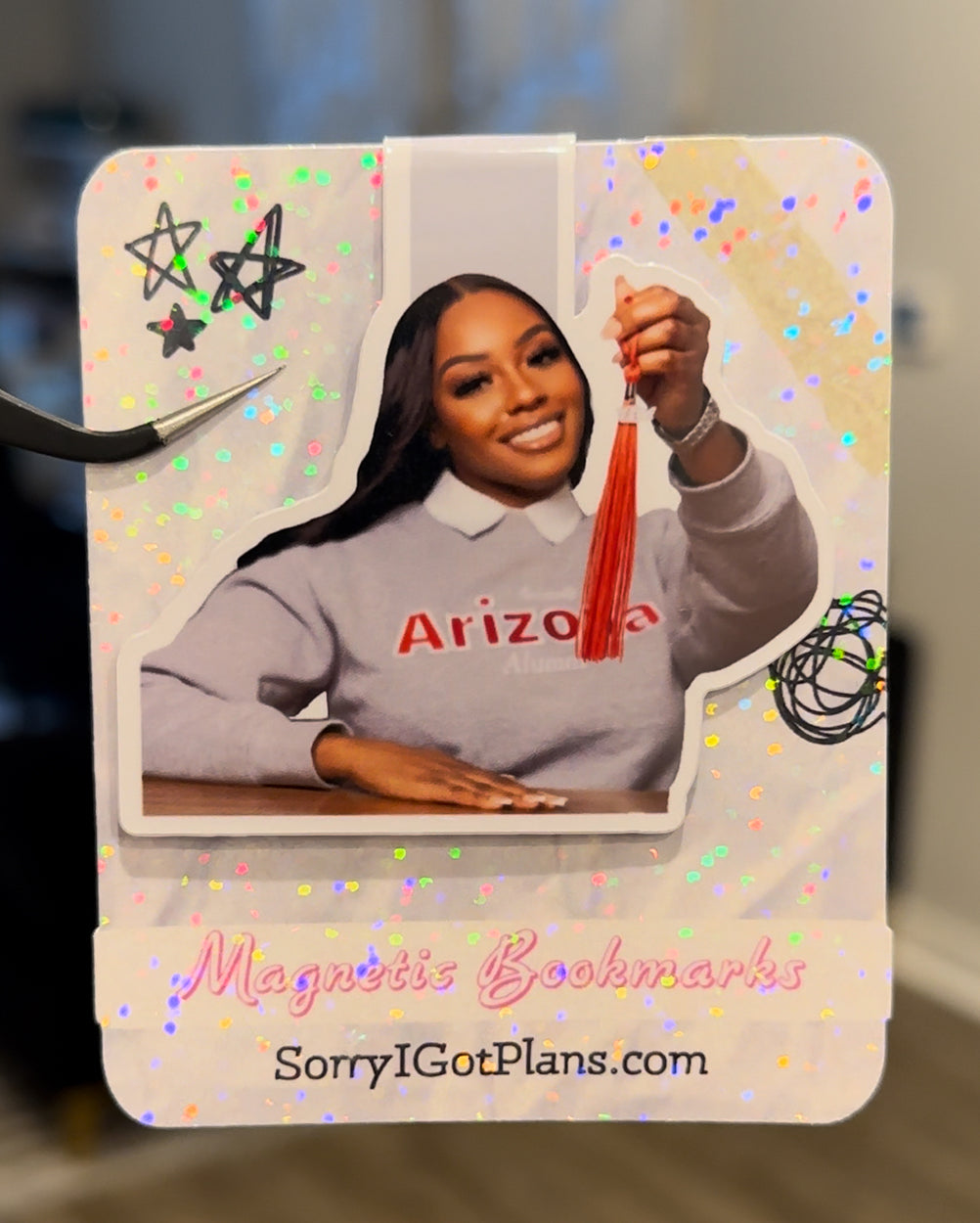 CUSTOM MAGNETIC BOOKMARK