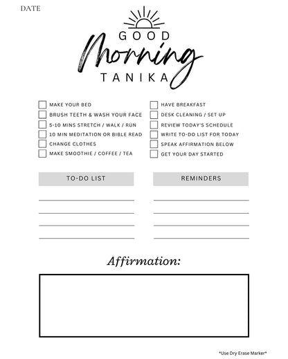 2025 UPDATED LIFESTYLE PLANNER