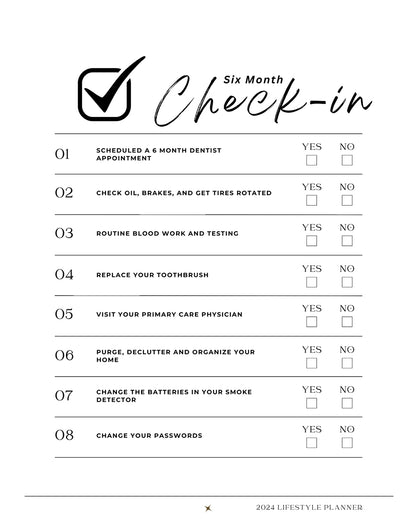 2025 UPDATED LIFESTYLE PLANNER