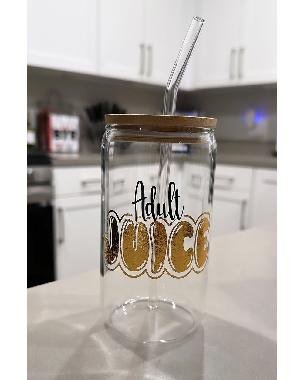 16oz GLASS TUMBLER